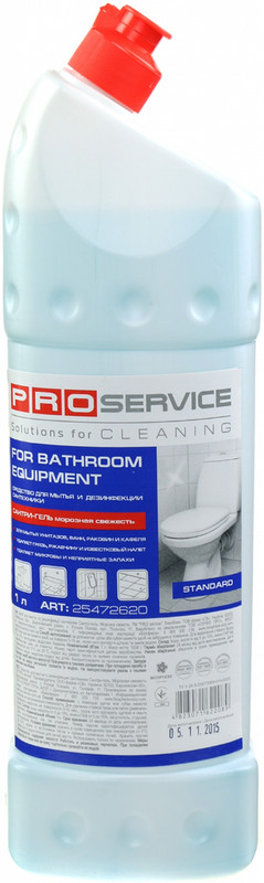 Засіб для чищення ванної кімнати PRO SERVICE , 1 л